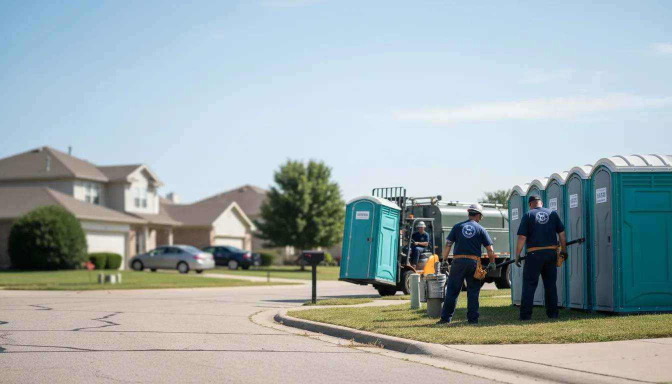 Porta Potty Rental in Fresno, CA near me